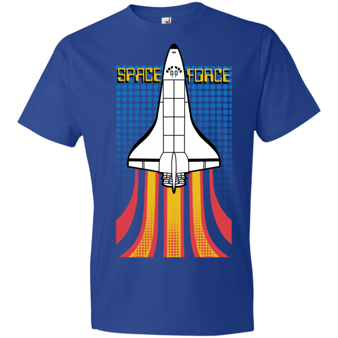 Youth Space Force Retro 80s Lightweight T-Shirt