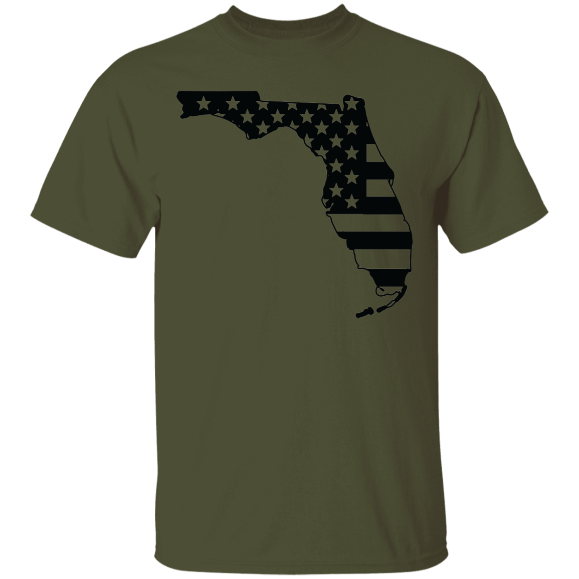 Florida FL State American Flag Pride T-Shirt