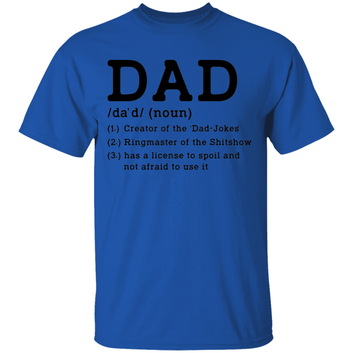 Dad Definition Funny Father T-Shirt