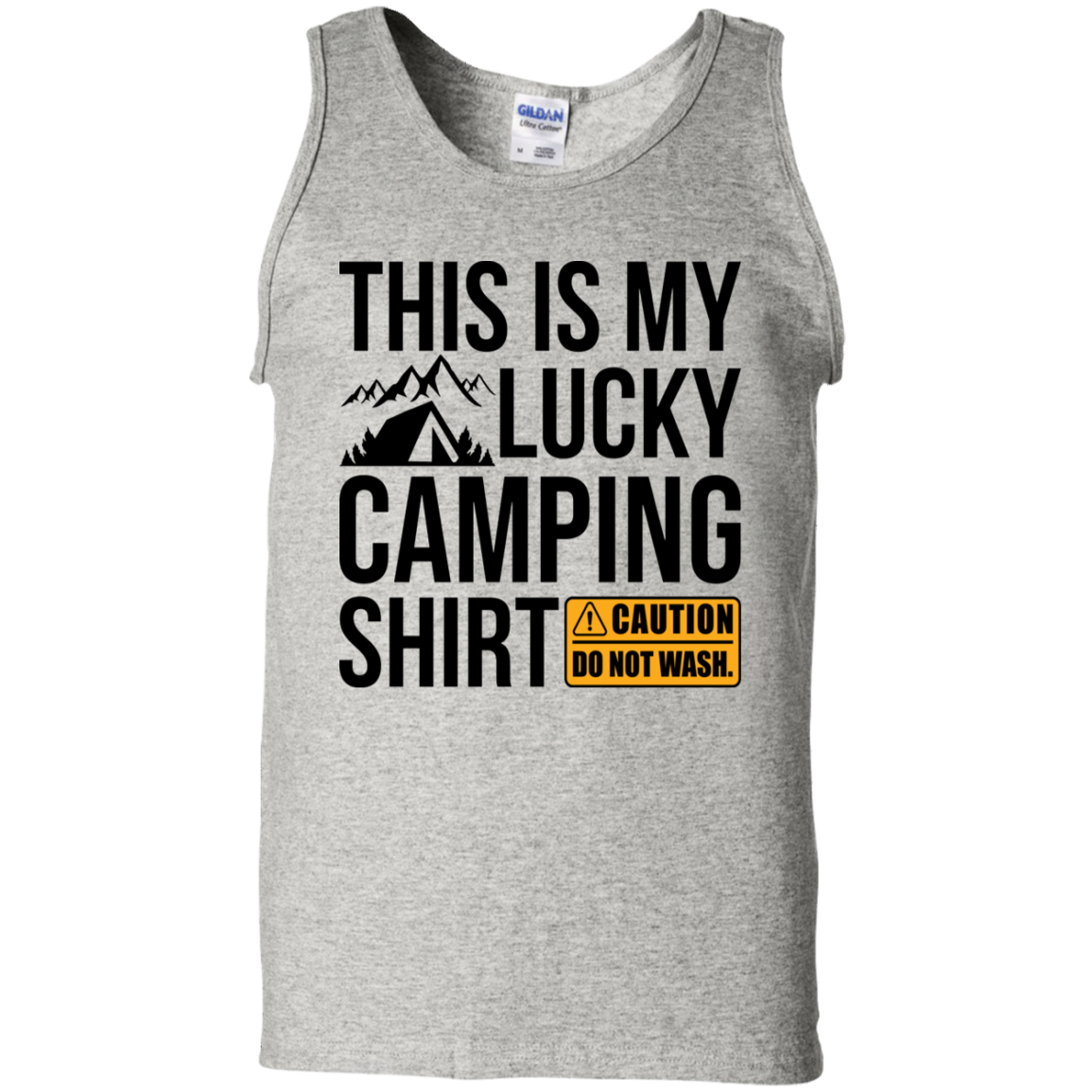 This Is My Lucky Camping Shirt Tank Top