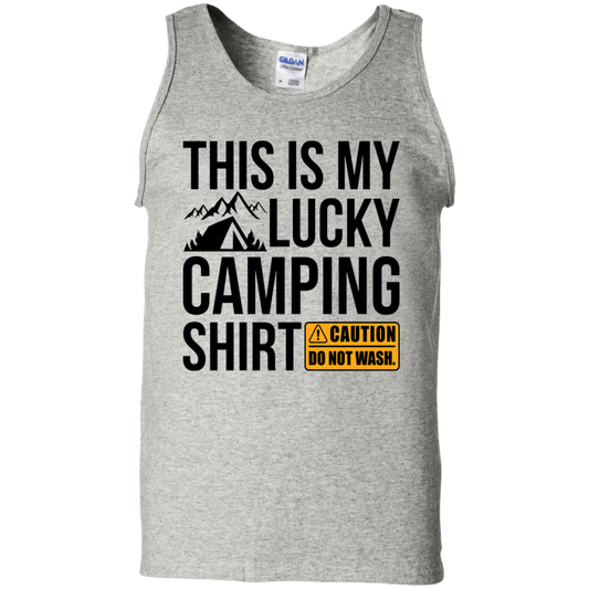 This Is My Lucky Camping Shirt Tank Top