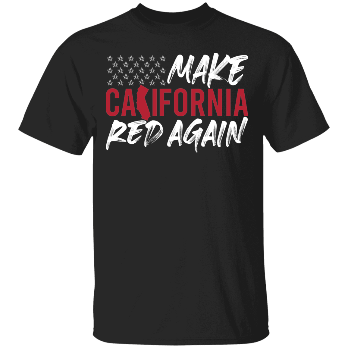 Make California Red Again Republican T-Shirt