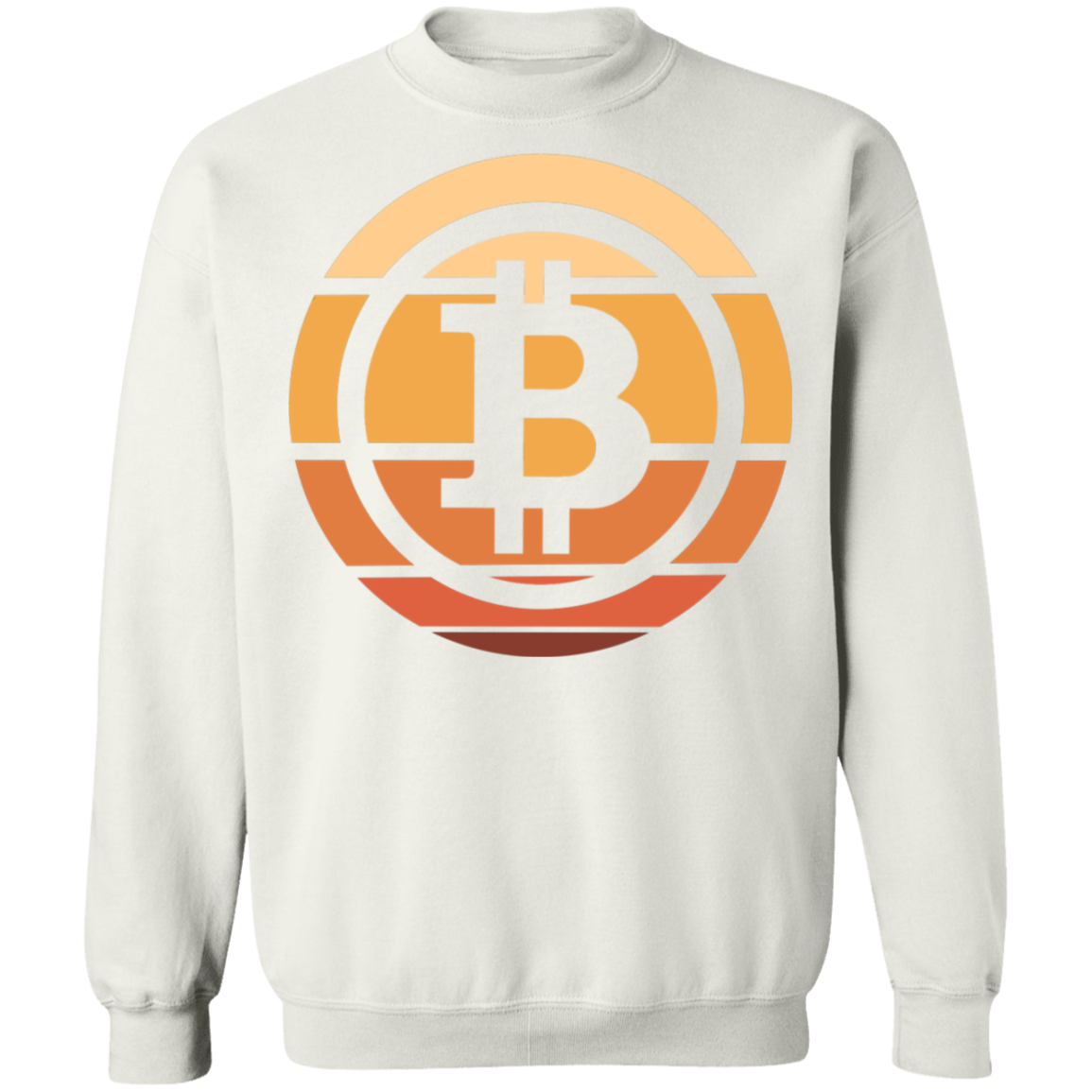Bitcoin Hodl Cryptocurrency BTC Crewneck Sweatshirt