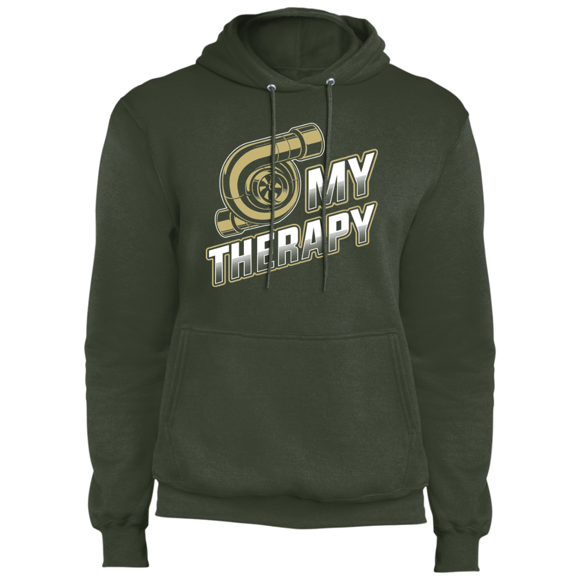 Turbo is My Therapy Boosted Pullover Hoodie