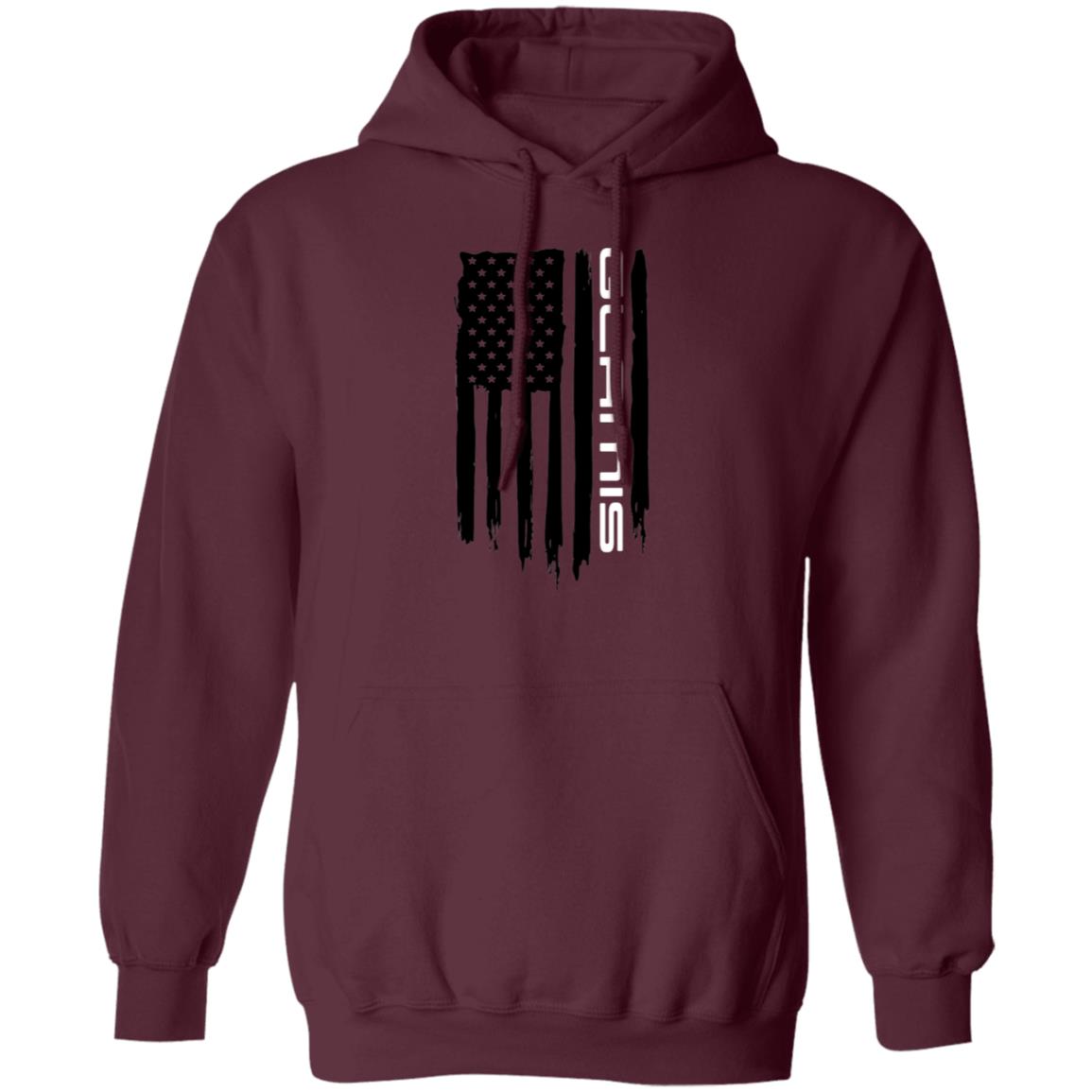 Glamis American Flag Pullover Hoodie