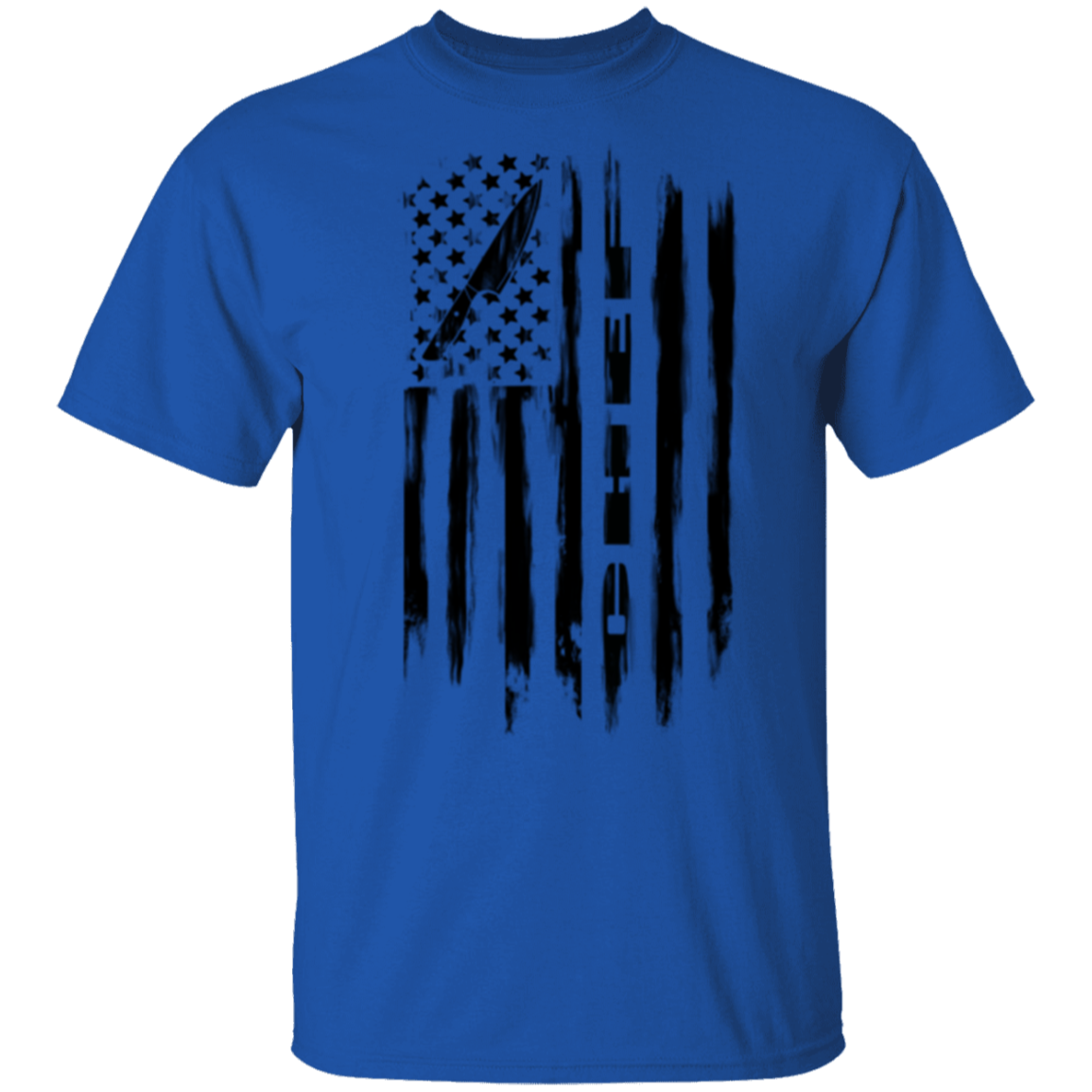 Chef Cook Culinary American Flag T-Shirt