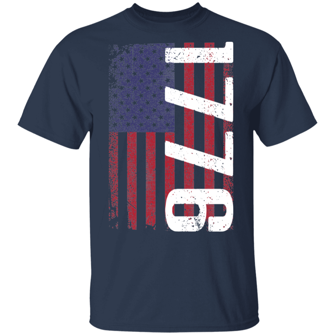 1776 American Flag USA T-Shirt