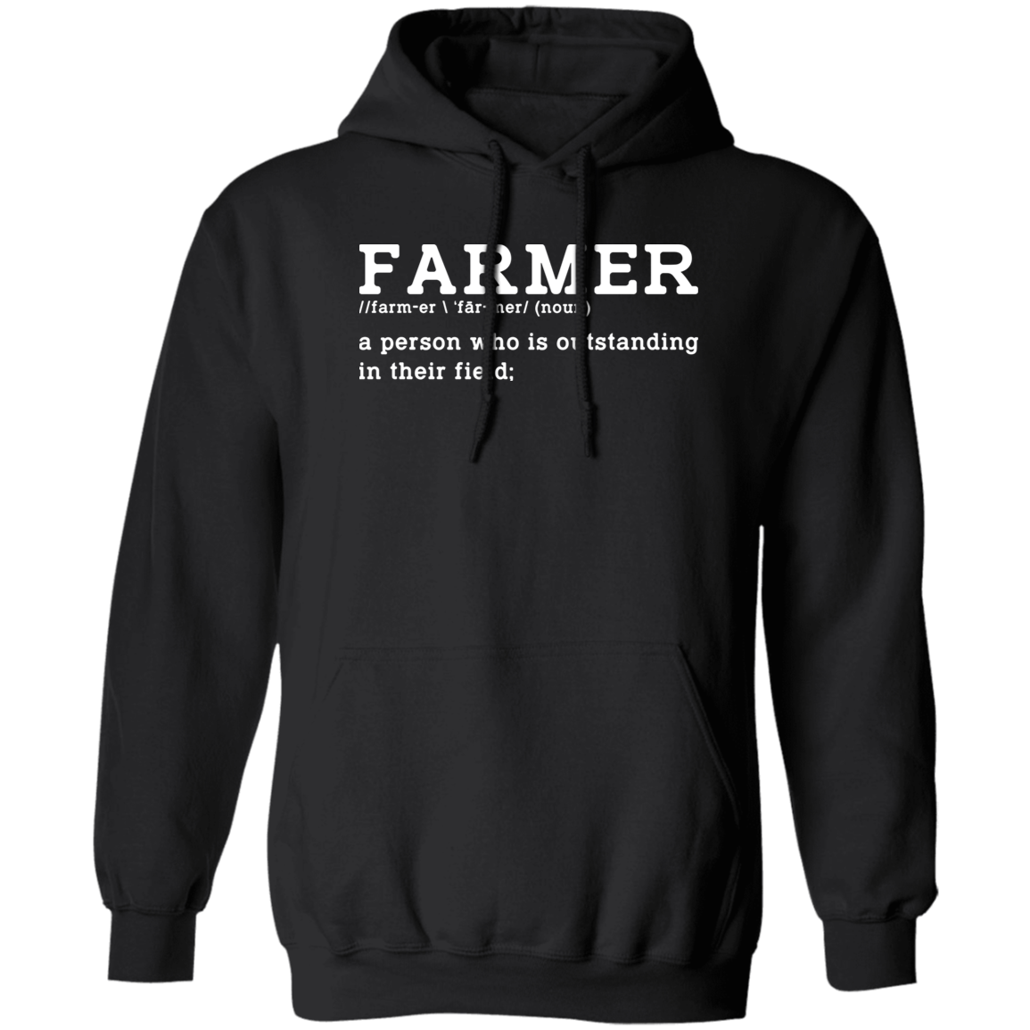 Funny Farmer Definition Hoodie
