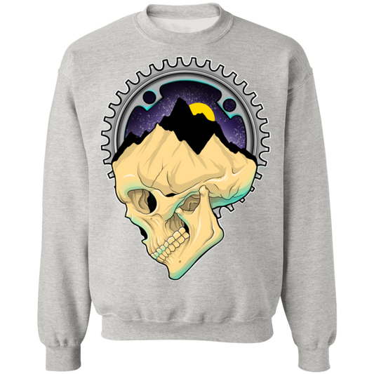 Gear Head Mountain Biking Crewneck Sweatshirt