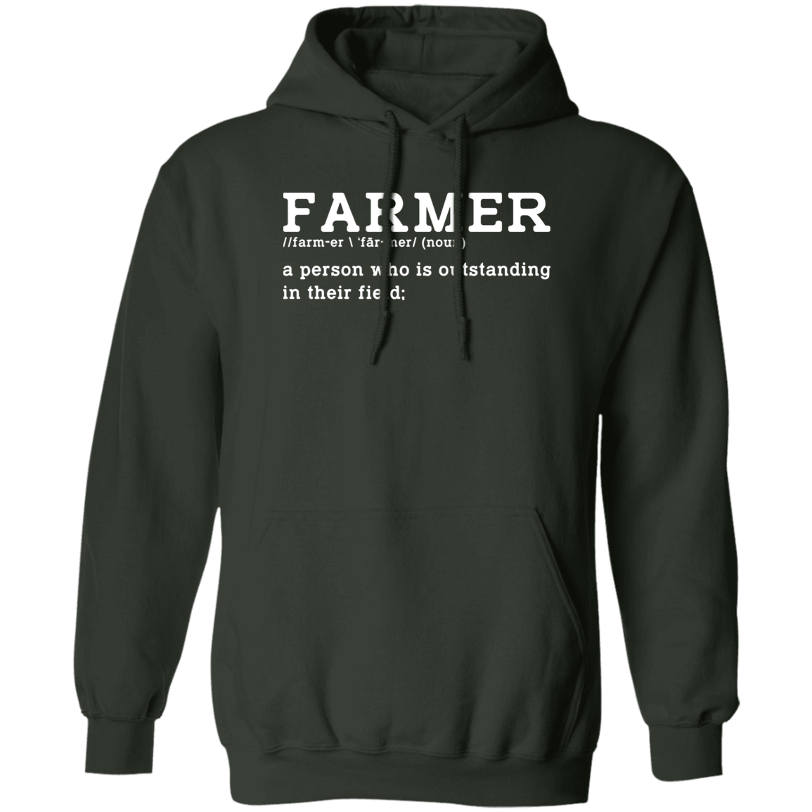 Funny Farmer Definition Hoodie
