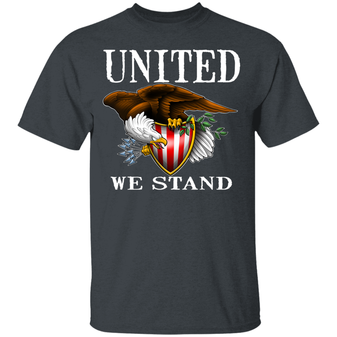 United We Stand Bald Eagle T-Shirt