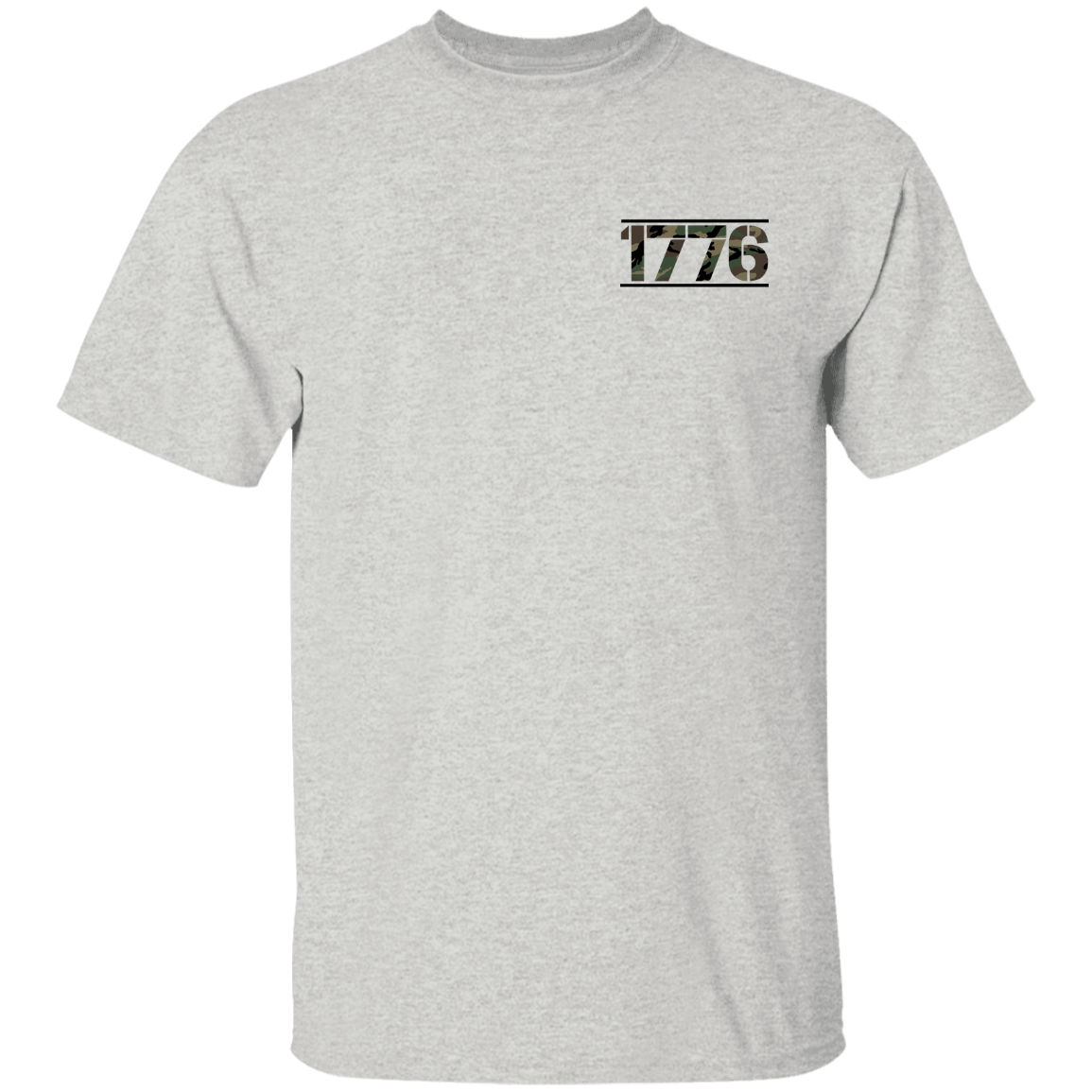 1776 American Bald Eagle United We Stand Double Sided T-Shirt