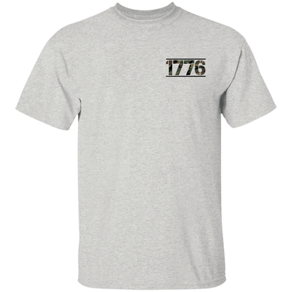 1776 American Bald Eagle United We Stand Double Sided T-Shirt