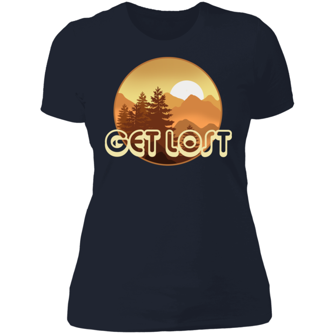 Get Lost in Nature Camping Women's T-Shirt