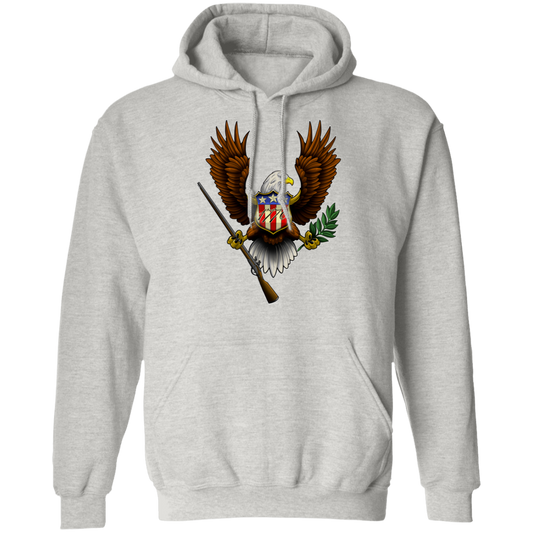1776 American Bald Eagle Pullover Hoodie