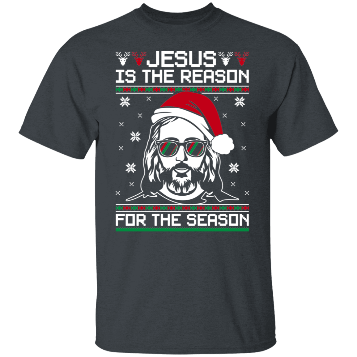 Jesus Is the Reason For The Season Ugly Christmas Party T-Shirt
