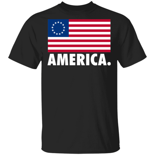 Betsy Ross Flag America Patriot T-Shirt