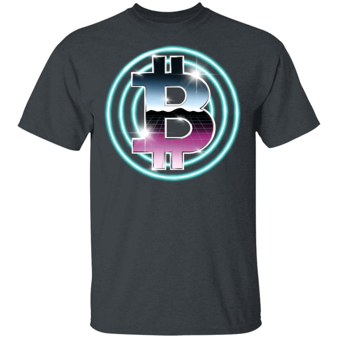 80's Retro Bitcoin Hodl Cryptocurrency BTC T-Shirt