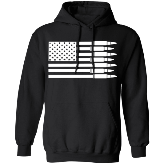 American Flag Bullet New Pullover Hoodie