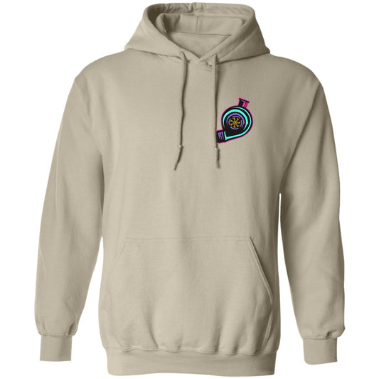 Retro 80's 90's Turbo Boosted Pullover Hoodie