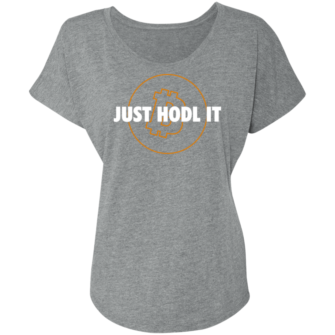 Bitcoin Just Hodle It BTC Cryptocurrency Women's T-Shirt