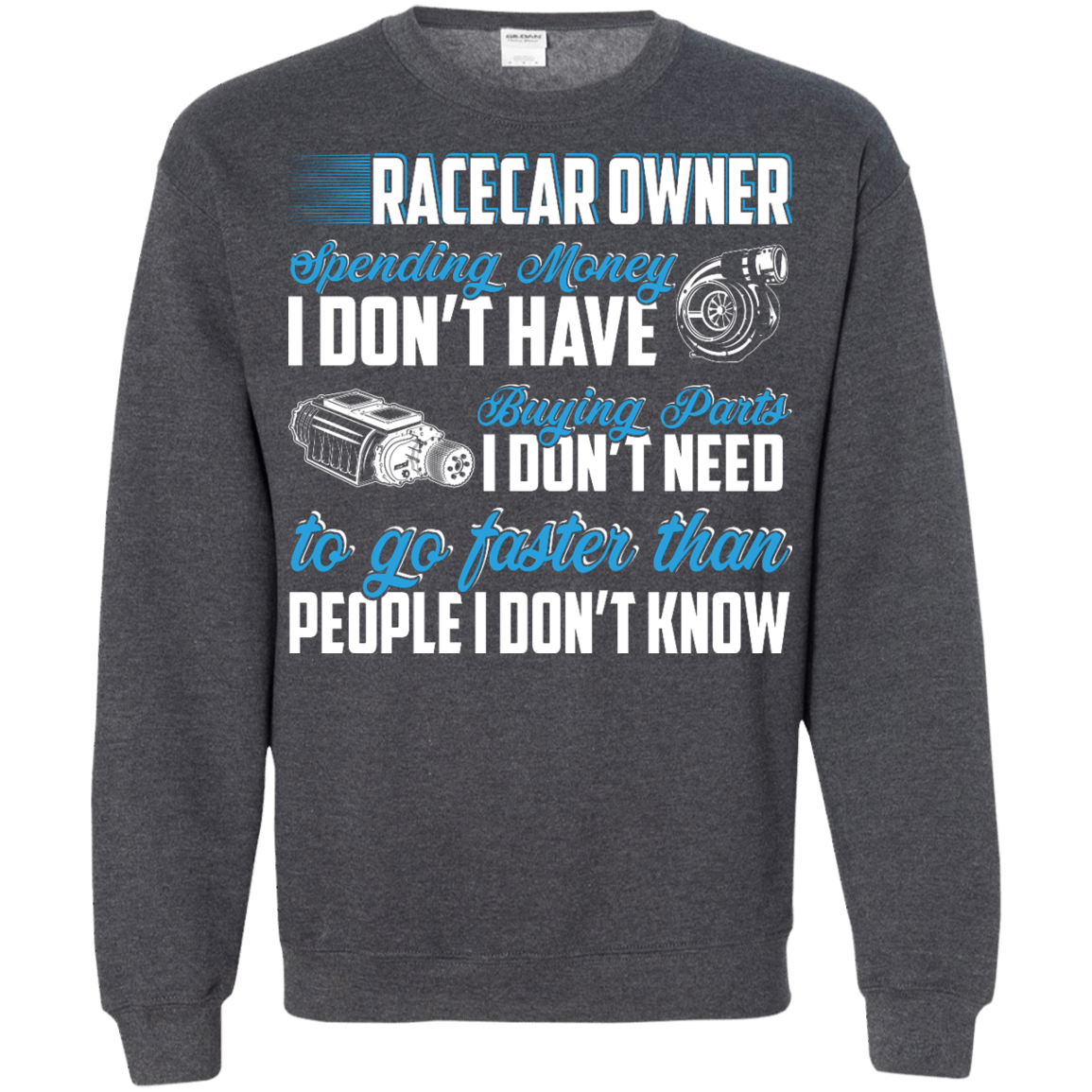 Racecar Owner Pullover Sweatshirt