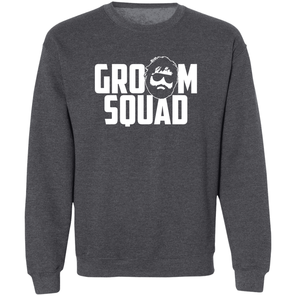 Bachelor Party Wedding Groom Squad Crewneck  Sweatshirt