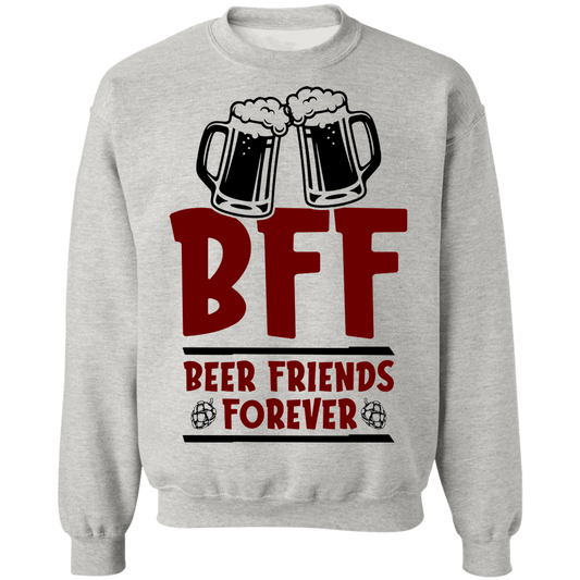 BFF Beer Friends Forever Crewneck Sweatshirt