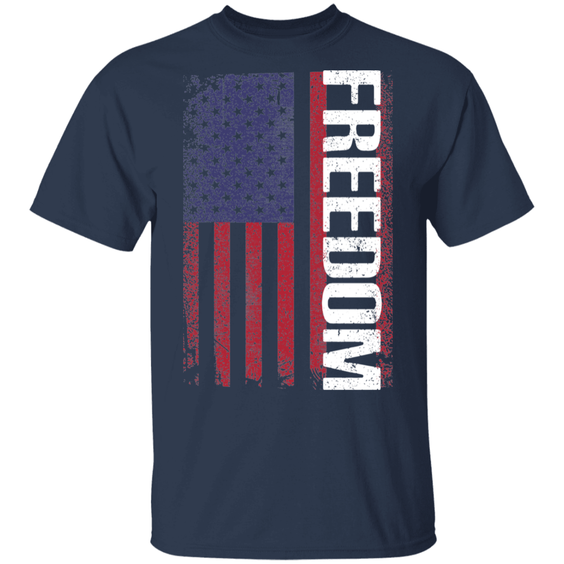 Freedom American Flag USA T-Shirt