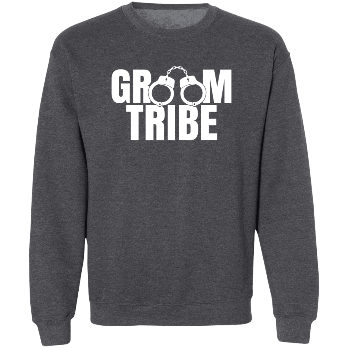 Bachelor Party Wedding Funny Groom Tribe Crewneck Sweatshirt