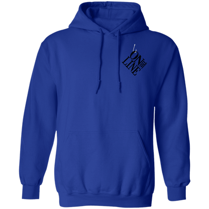 Sculpin Fish On The Line Saltwater Double Sided Pullover Hoodie