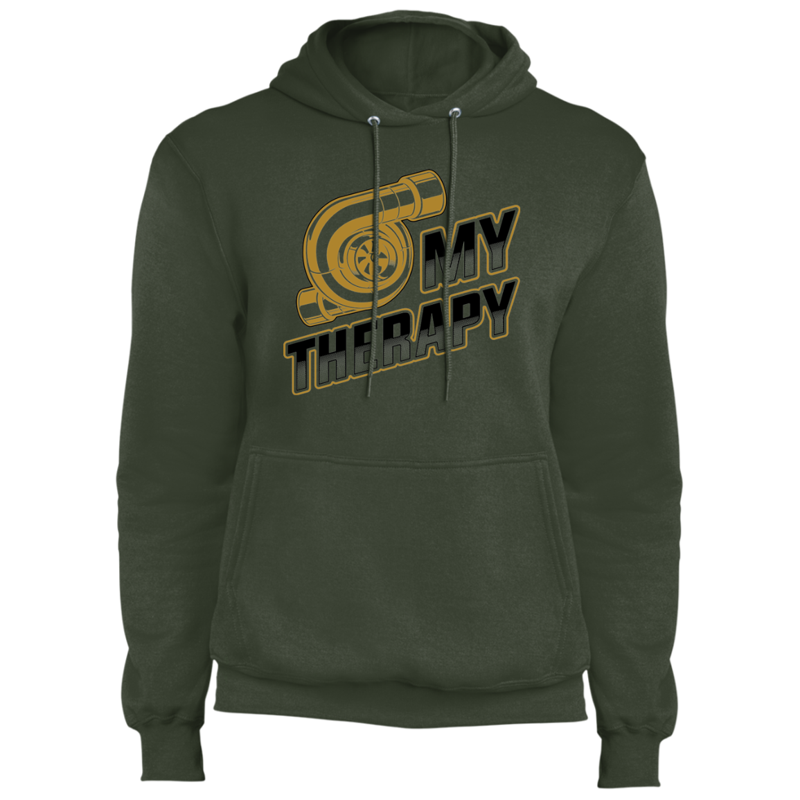Turbo is My Therapy Boosted Pullover Hoodie