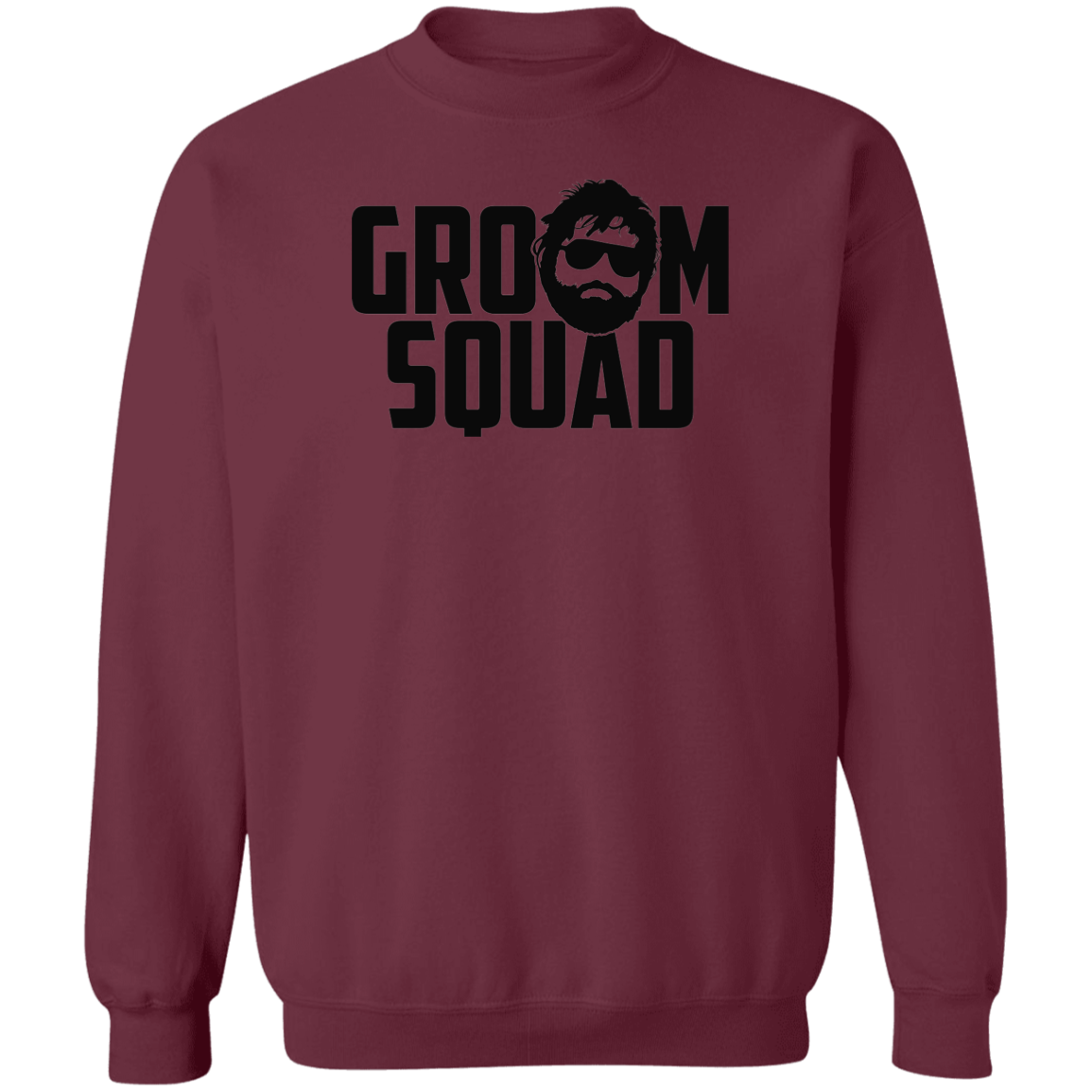 Bachelor Party Wedding Groom Squad Crewneck Sweatshirt