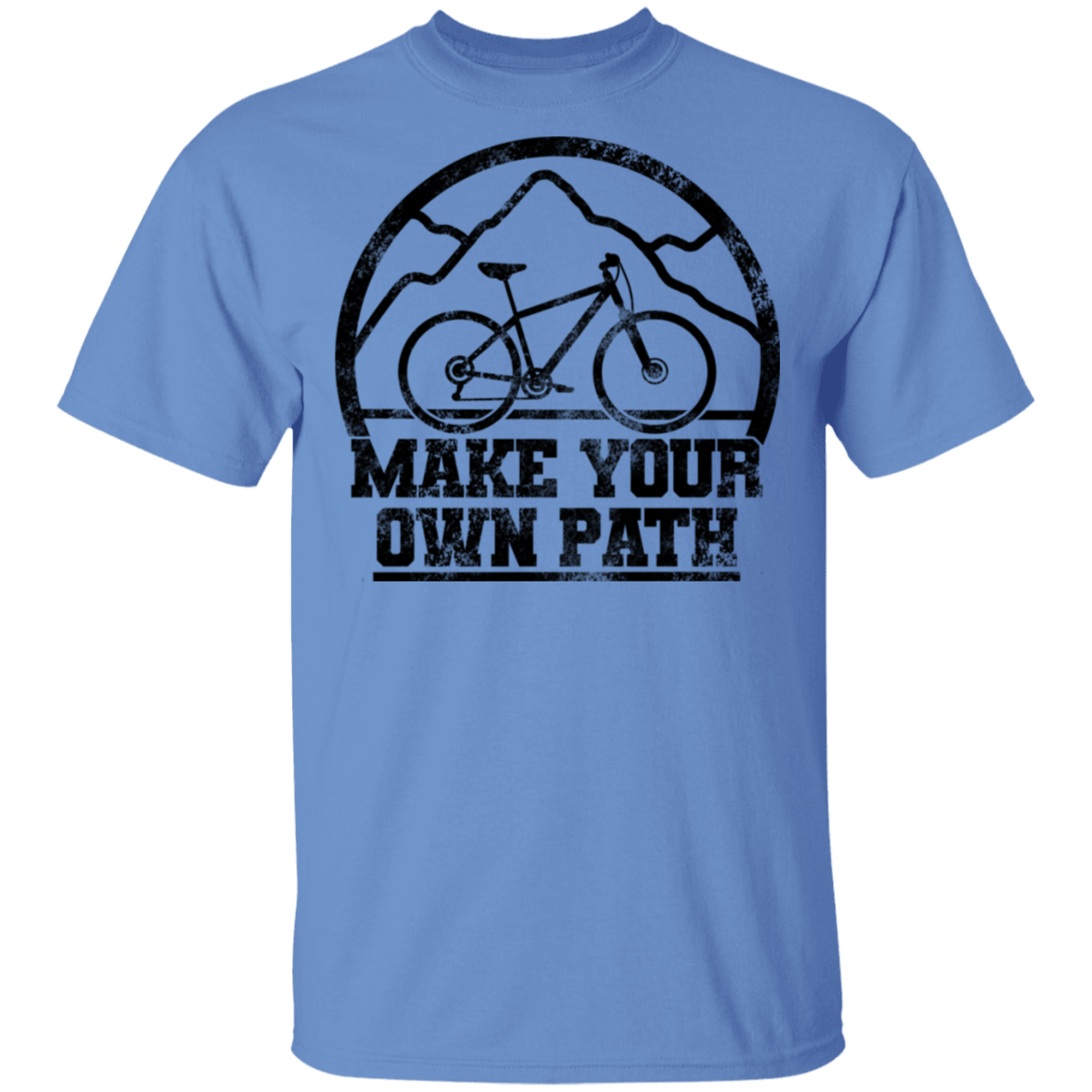 Make Your Own Path Mountain Biking T-Shirt