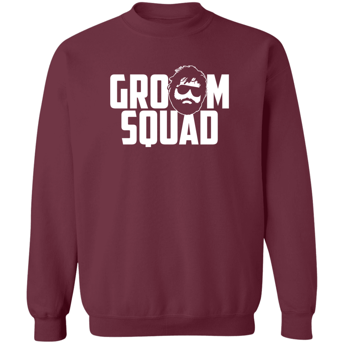 Bachelor Party Wedding Groom Squad Crewneck  Sweatshirt