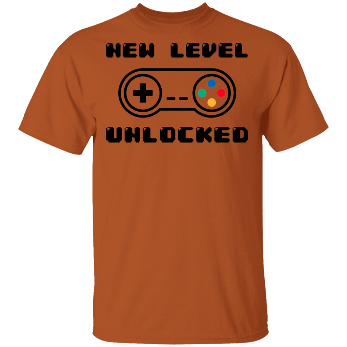 New Level Unlocked Gaming T-Shirt