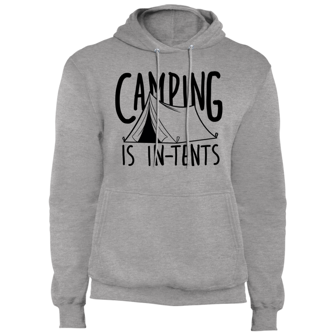 Camping is In-Tents Funny Premium Pullover Hoodie