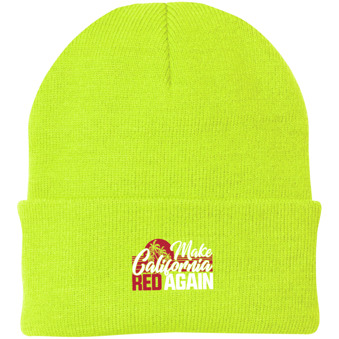 Make California Red Again Republican Beanie Cap