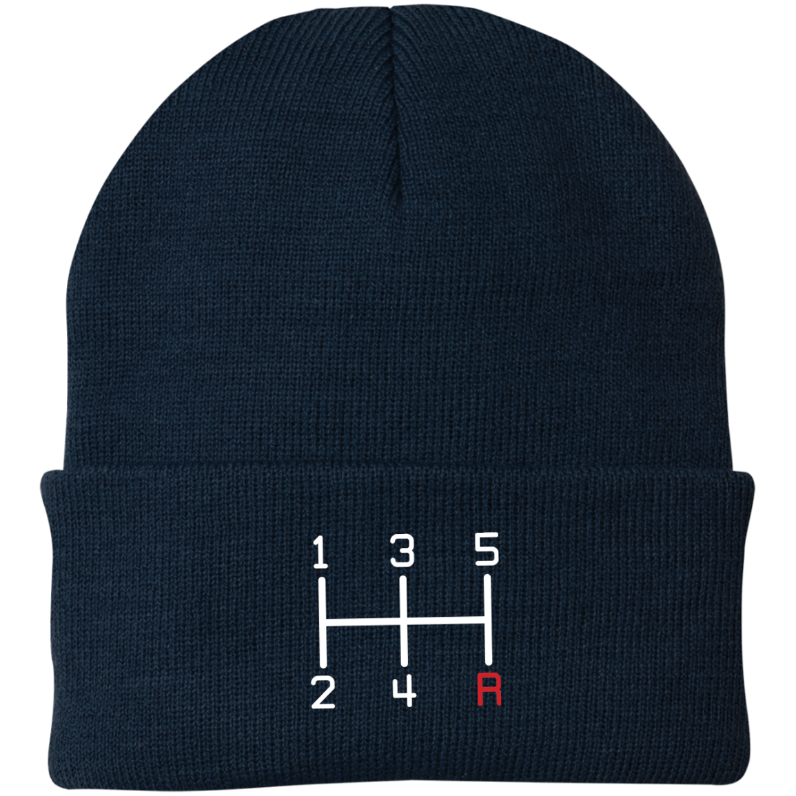 5 Speed Manual Stick Shift Beanie Cap