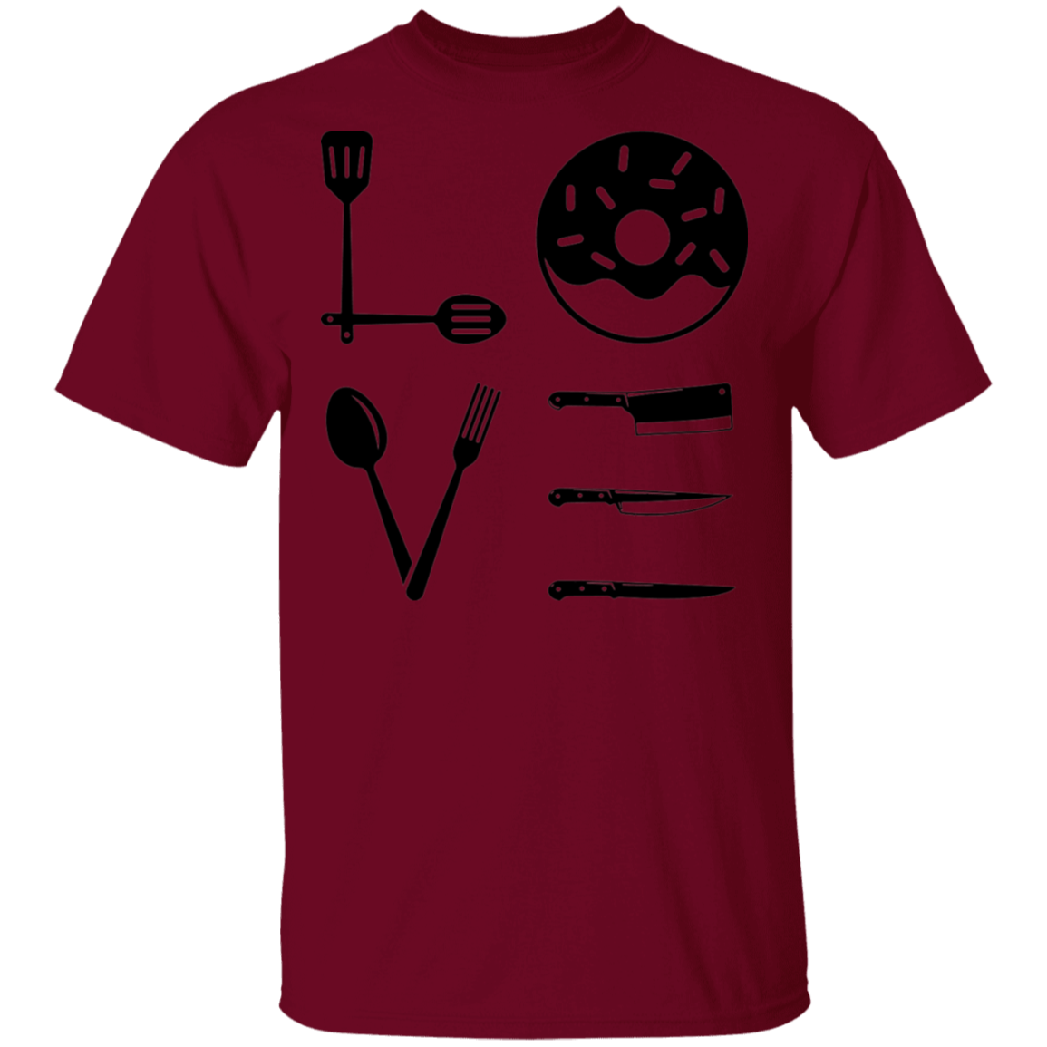 Love Food Cooking Chef T-Shirt