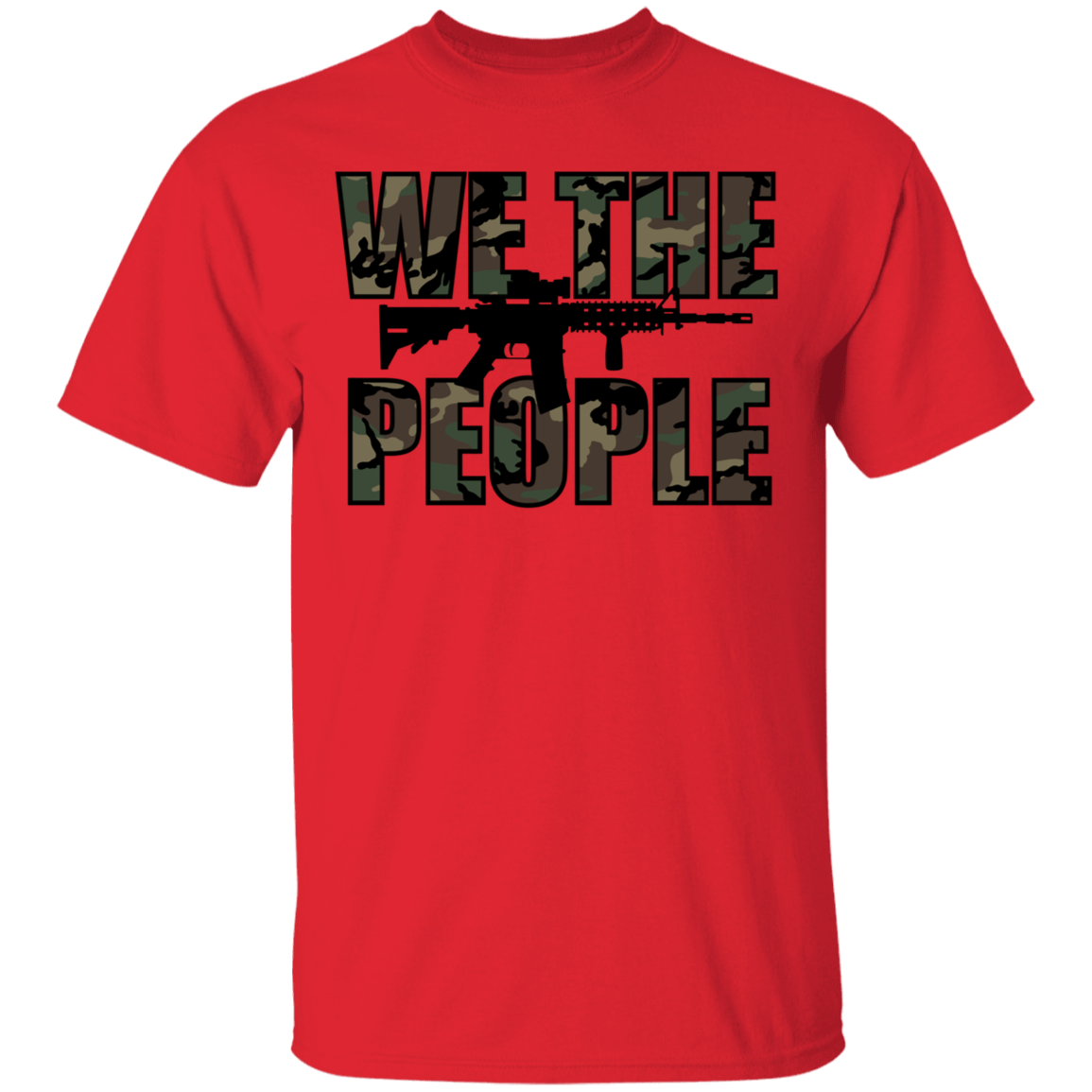 We The People Camouflage T-Shirt