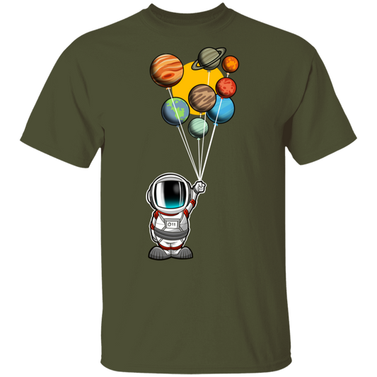 Men's Space Astronaut Balloons Party T-Shirt