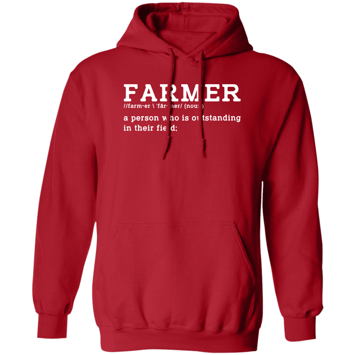 Funny Farmer Definition Hoodie
