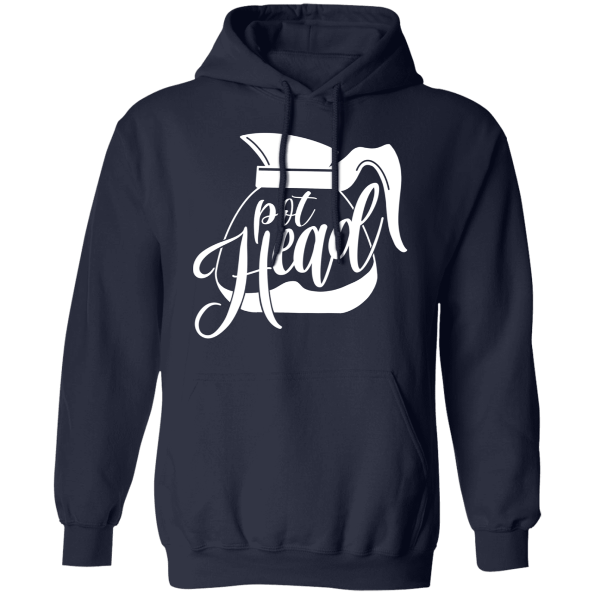 Pot Head Funny Coffee Pot Pullover Hoodie