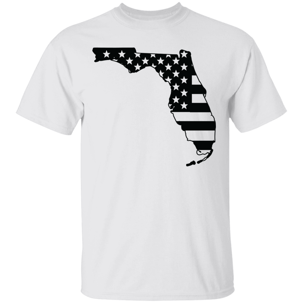 Florida FL State American Flag Pride T-Shirt
