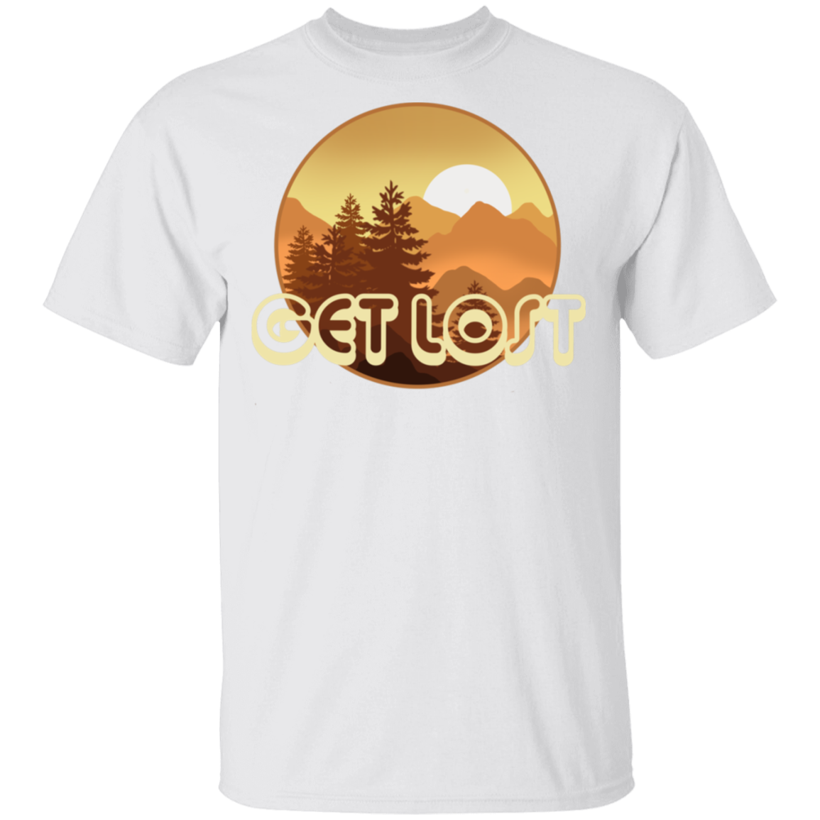 Get Lost in Nature Camping T-Shirt