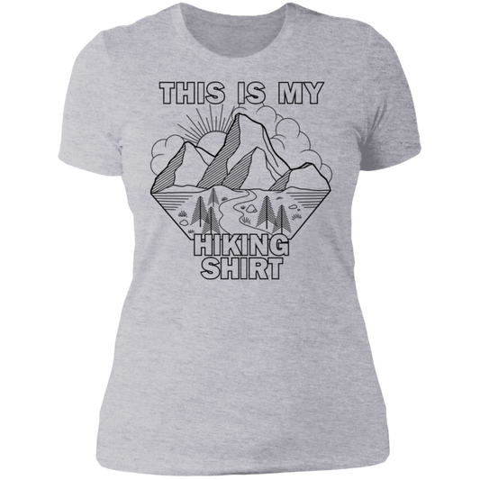 Women's This Is My Hiking Shirt Nature Camping T-Shirt