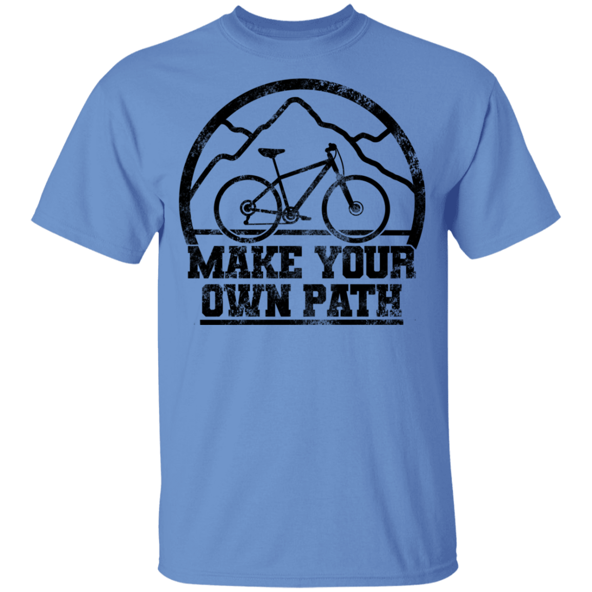 Make Your Own Path Mountain Biking Youth T-Shirt