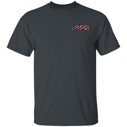Patriot American Bald Eagle Double Sided T-Shirt
