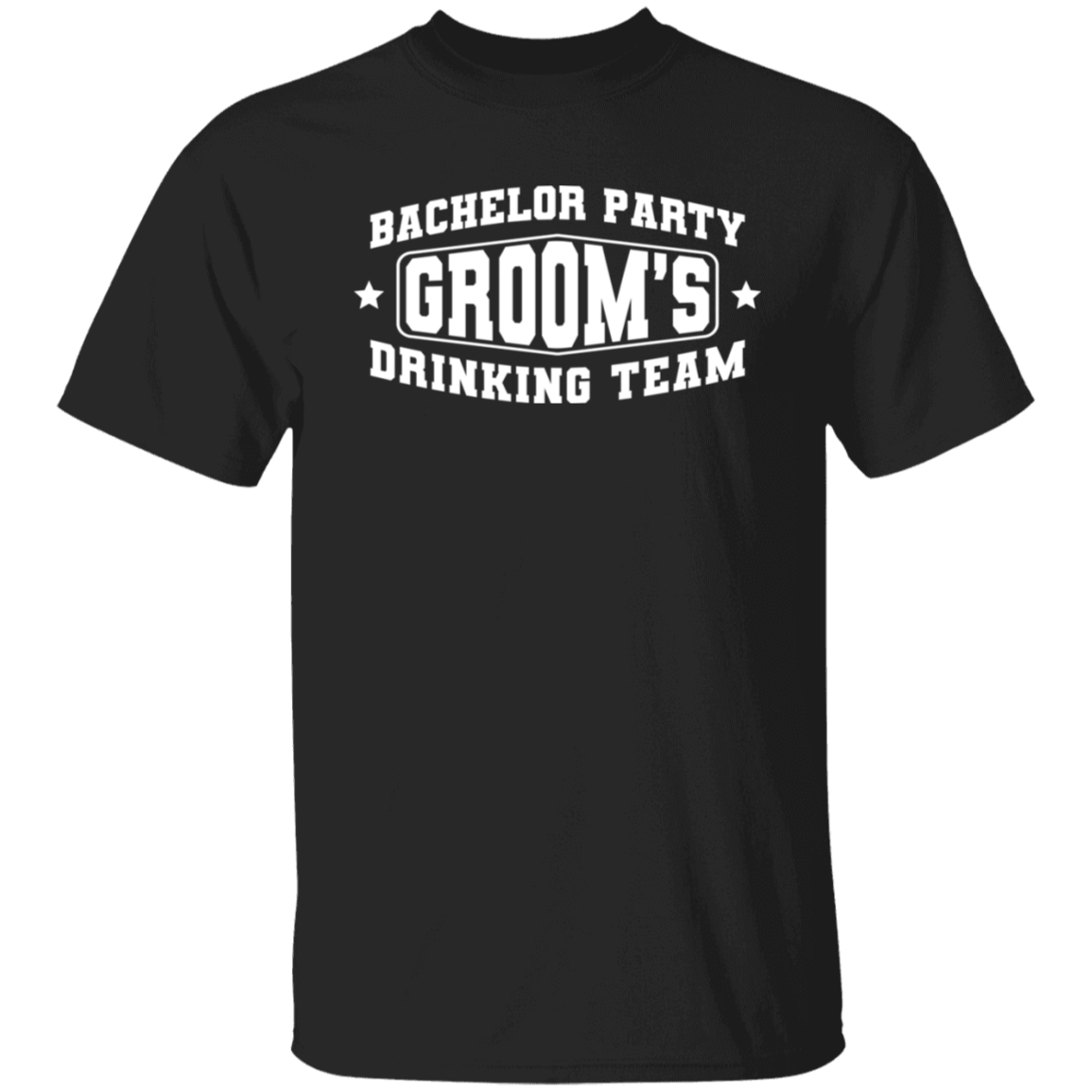 Bachelor Party Groom’s Drinking Team Funny T-Shirt